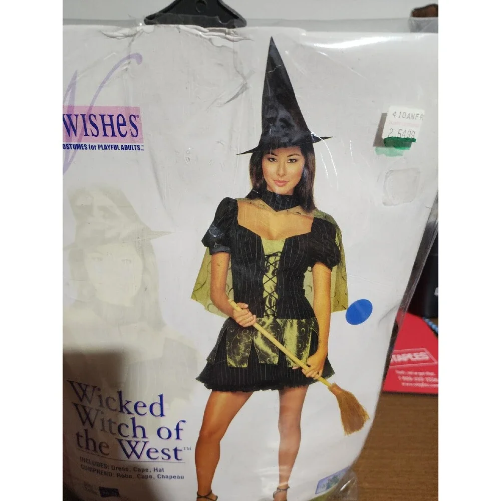 XX 888297 Wicked Witch Of The West Wizard Oz Sexy Woman Secret Wishes Costume